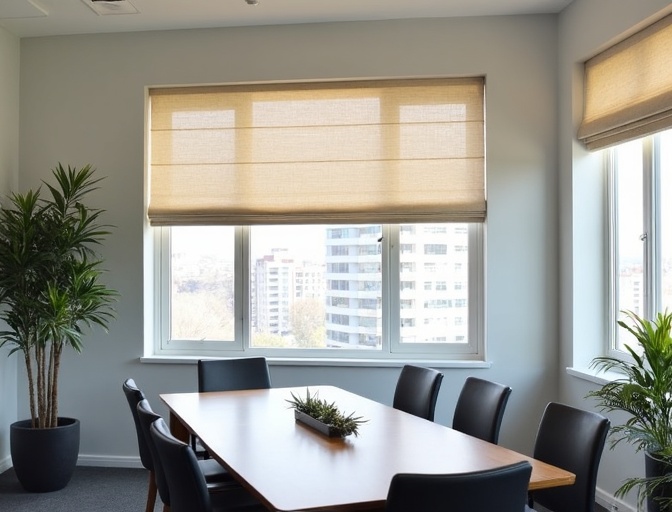 Broadbeach Waters Roman Blinds Cleaning