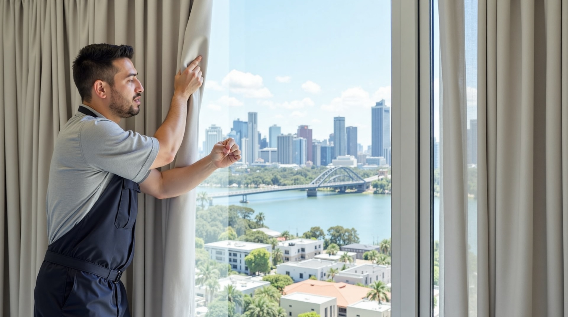 Broadbeach Waters Curtain Cleaning Service